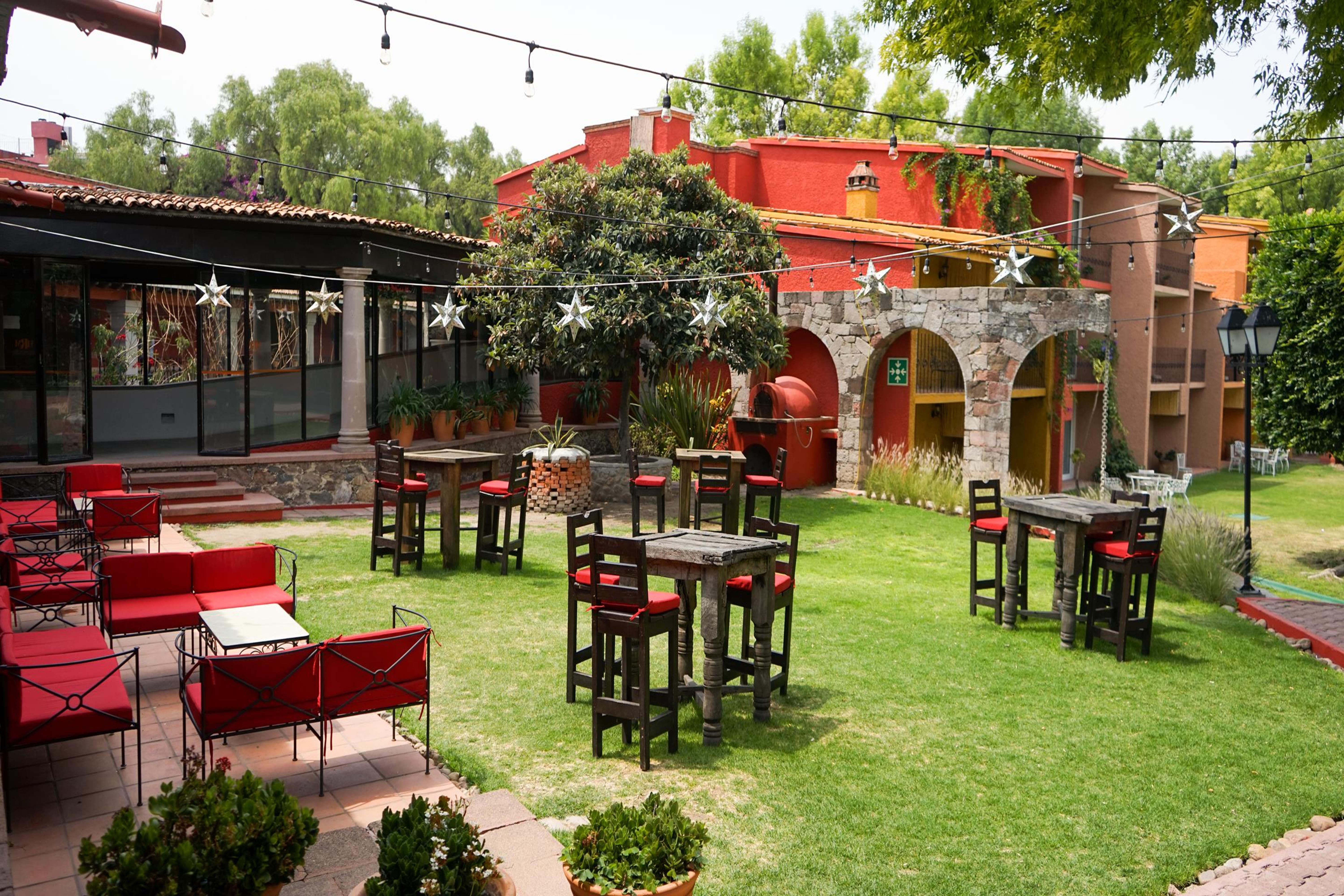 Real De Minas San Miguel De Allende Exteriér fotografie Restaurant Hacienda de los Reyes