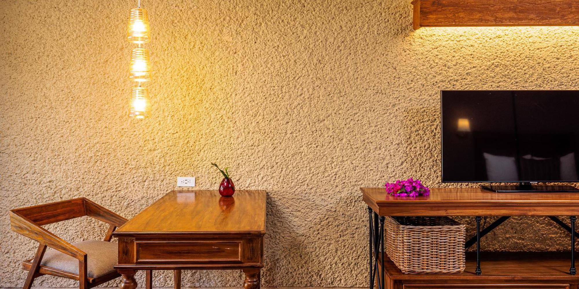 Real De Minas San Miguel De Allende Pokoj fotografie A wall with a layer of stucco